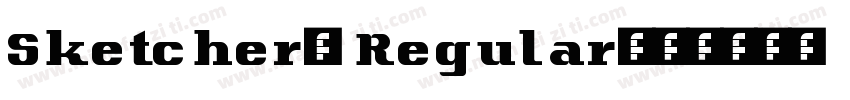 Sketcher2 Regular字体转换